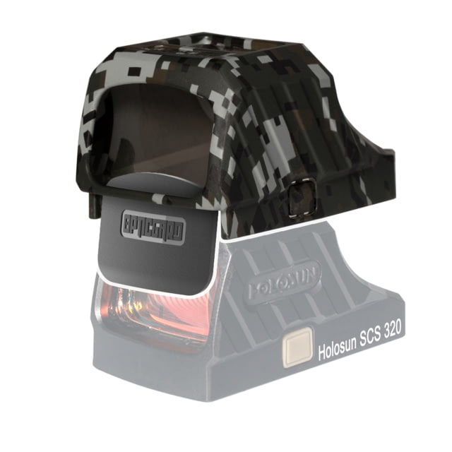 US OpticGard Holosun SCS 320 Red Dot Sight Cover, OD Green Camo, One Size, OGHSCS320DEG84 Tech Data