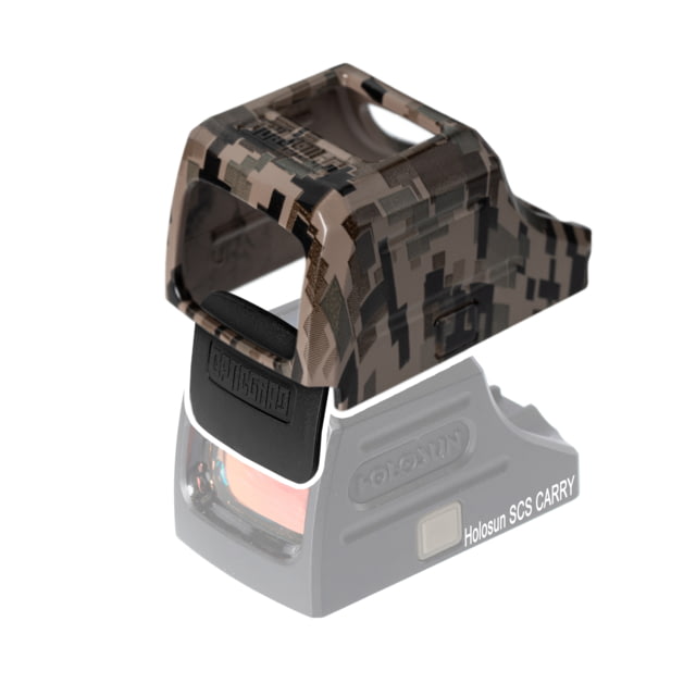 OpticGard Holosun SCS Carry Red Dot Sight Cover FDE Camo One Size - Opticgard