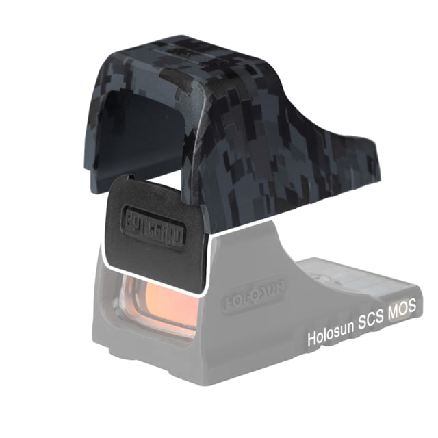 OpticGard Holosun SCS MOS Red Dot Sight Cover Gunmetal Gray Camo One Size