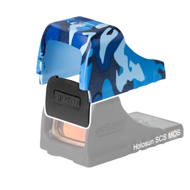 OpticGard Holosun SCS MOS Red Dot Sight Cover Navy Blue Camo One Size