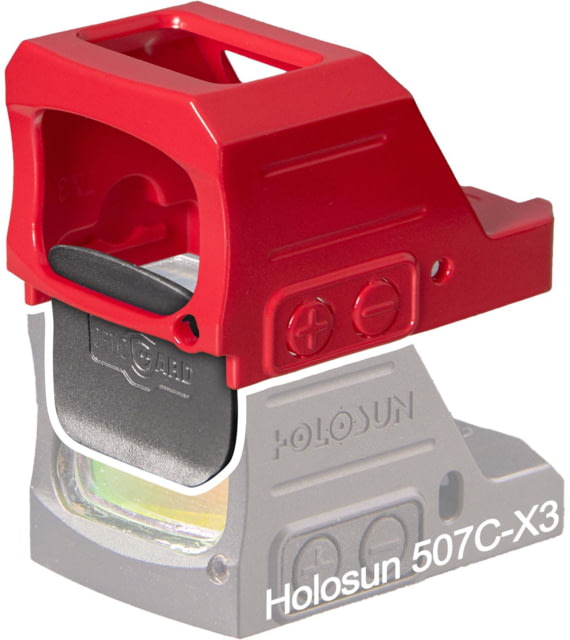 OpticGard Holosun 507C-X3/407C-X3 Scope Cover Red One Size - Opticgard