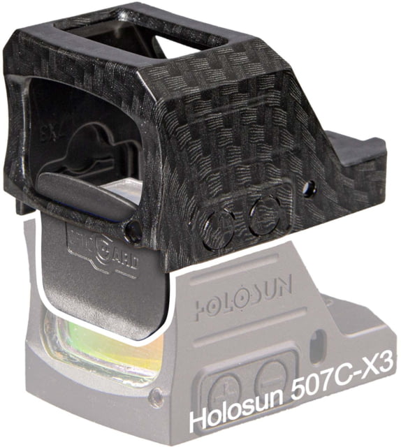OpticGard Holosun 507C-X3/407C-X3 Scope Cover Carbon Fiber One Size - Opticgard