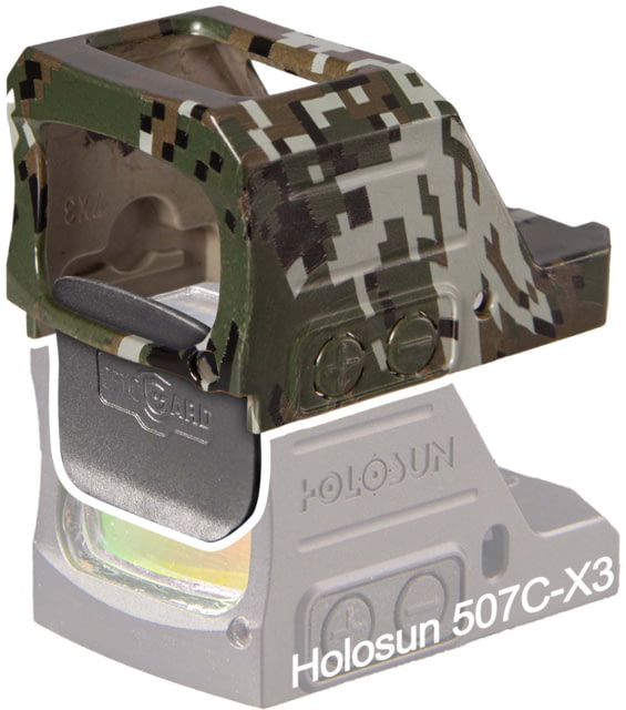 OpticGard Holosun 507C-X3/407C-X3 Scope Cover OD Green Camo One Size - Opticgard