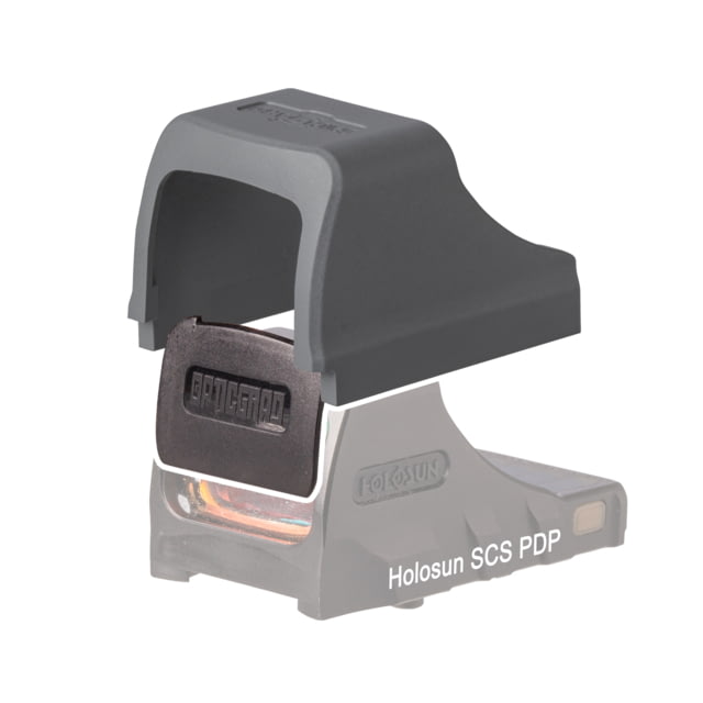 OpticGard Holosun SCS PDP Scope Cover Gunmetal Gray One Size - Opticgard