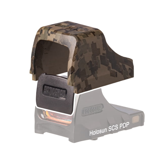 OpticGard Holosun SCS PDP Scope Cover FDE Camo One Size - Opticgard