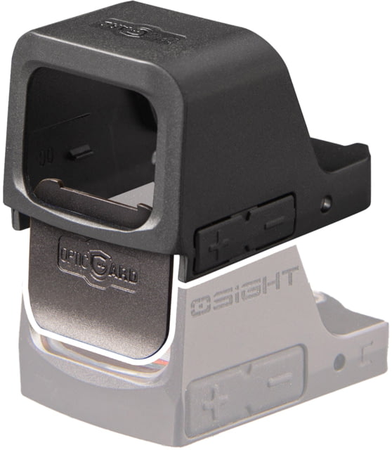 OpticGard Osight C Scope Cover Black One Size - Opticgard