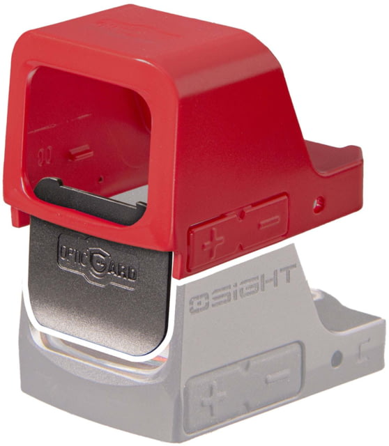 OpticGard Osight C Scope Cover Red One Size - Opticgard