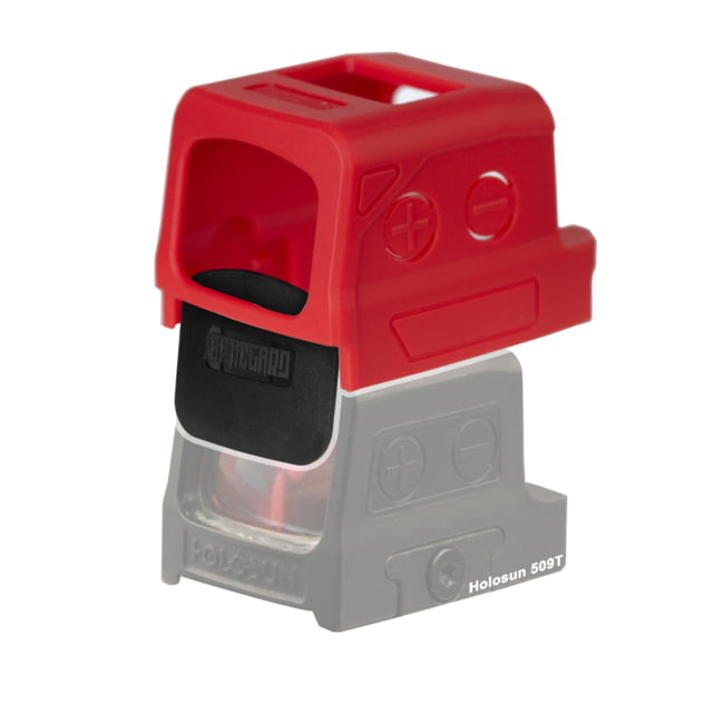 OpticGard Scope Cover for Holosun 509T Red One Size - Opticgard