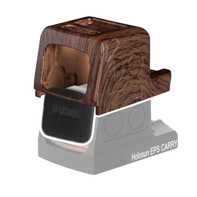 OpticGard Scope Cover for Holosun EPS Carry Dark Wood Pattern One Size - Opticgard