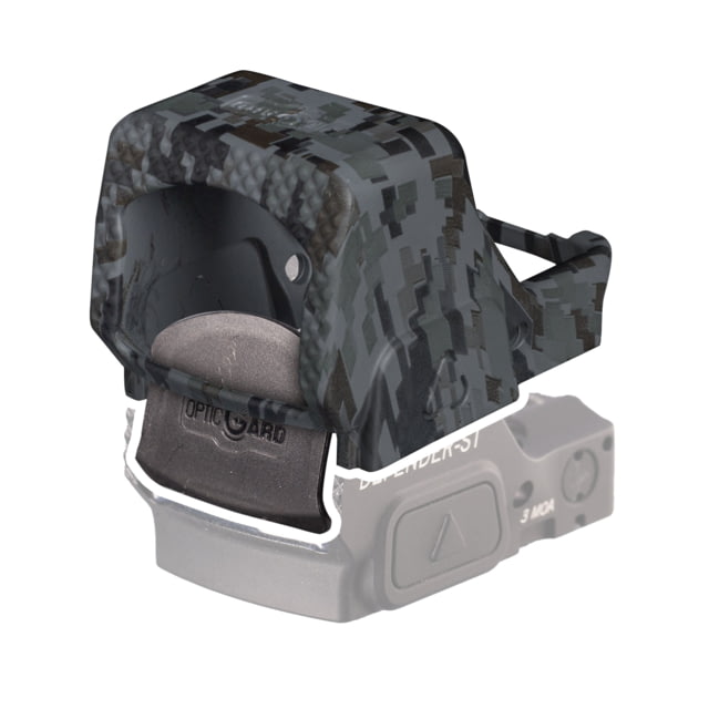 OpticGard Scope Cover for Vortex Defender ST Gunmetal Gray Camo One Size - Opticgard