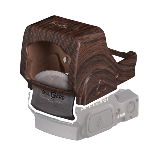 OpticGard Scope Cover for Vortex Defender ST Dark Wood Pattern One Size - Opticgard