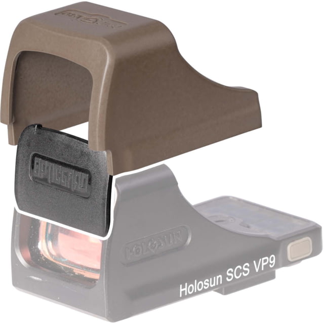 OpticGard Scope Cover For Holosun SCS VP9 FDE - Opticgard