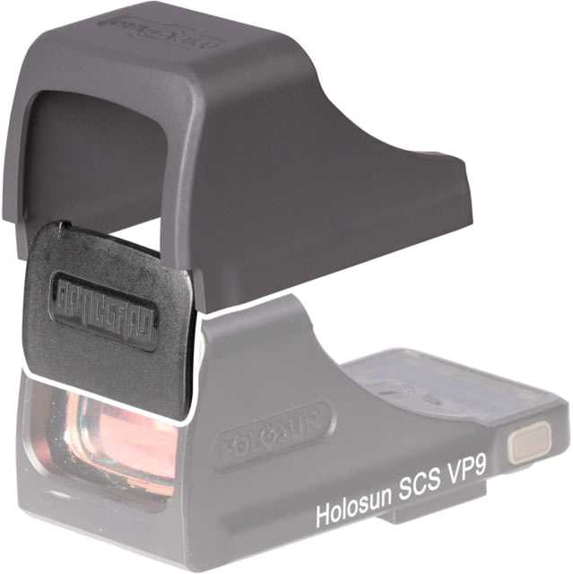 OpticGard Scope Cover For Holosun SCS VP9 Gunmetal Gray - Opticgard