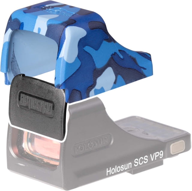 OpticGard Scope Cover For Holosun SCS VP9 Navy Blue Camo - Opticgard
