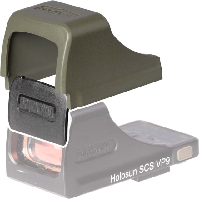 OpticGard Scope Cover For Holosun SCS VP9 OD Green - Opticgard