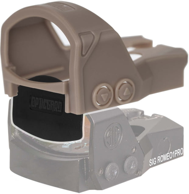 OpticGard Scope Cover for Sig Sauer Romeo1Pro FDE - Opticgard