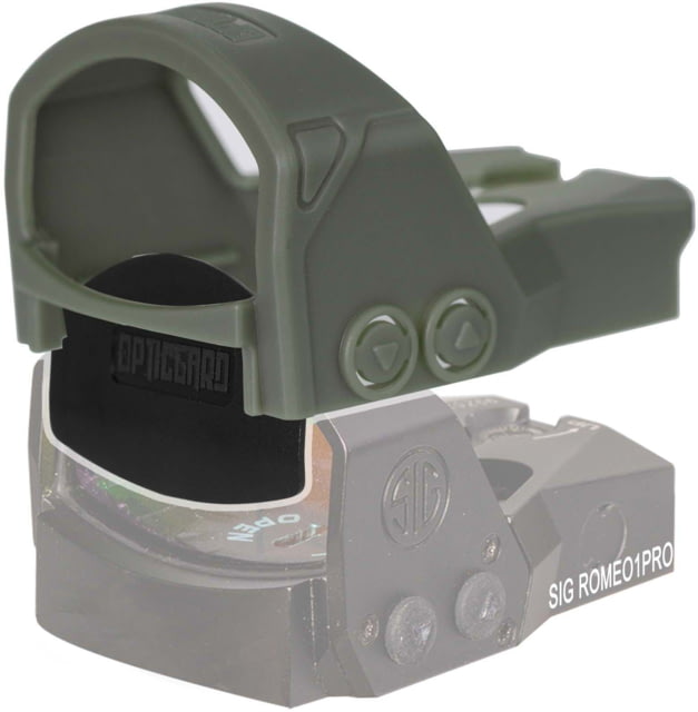 US OpticGard Scope Cover for Sig Sauer Romeo1Pro, OD Green , OGSR1PRO21 Tech Data