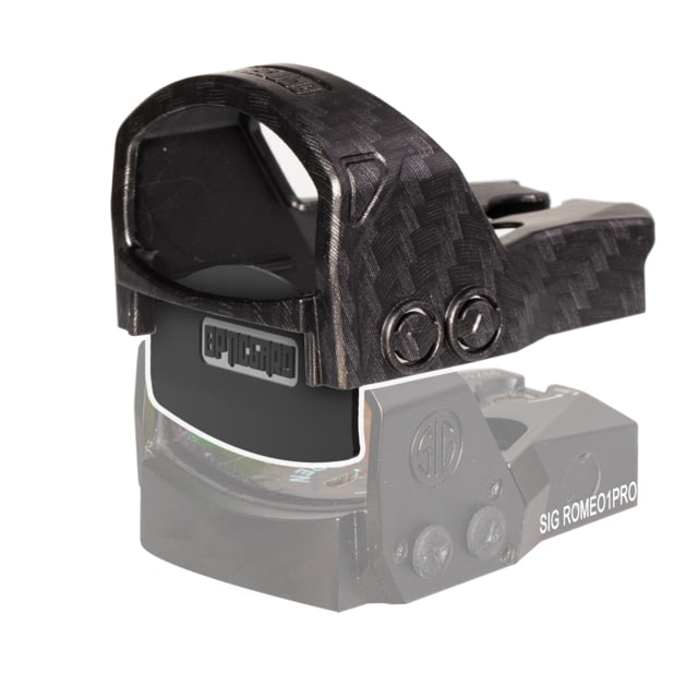 OpticGard Sig Sauer Romeo1Pro Red Dot Sight Cover Carbon Fiber One Size - Opticgard