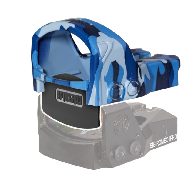 OpticGard Sig Sauer Romeo1Pro Red Dot Sight Cover Navy Blue Camo One Size - Opticgard