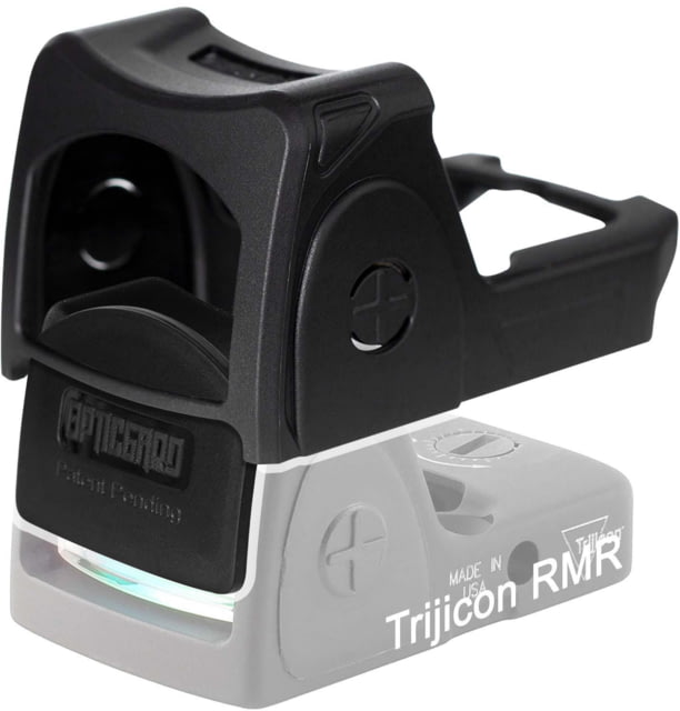 OpticGard Scope Cover for Trijicon RMR, Black, OGTR02 by USA Opticgard Red Dot Sight Accessories