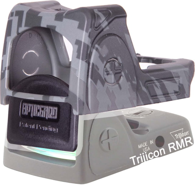OpticGard Scope Cover for Trijicon RMR Gunmetal Gray Camo