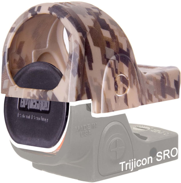 OpticGard Scope Cover for Trijicon SRO FDE Camo