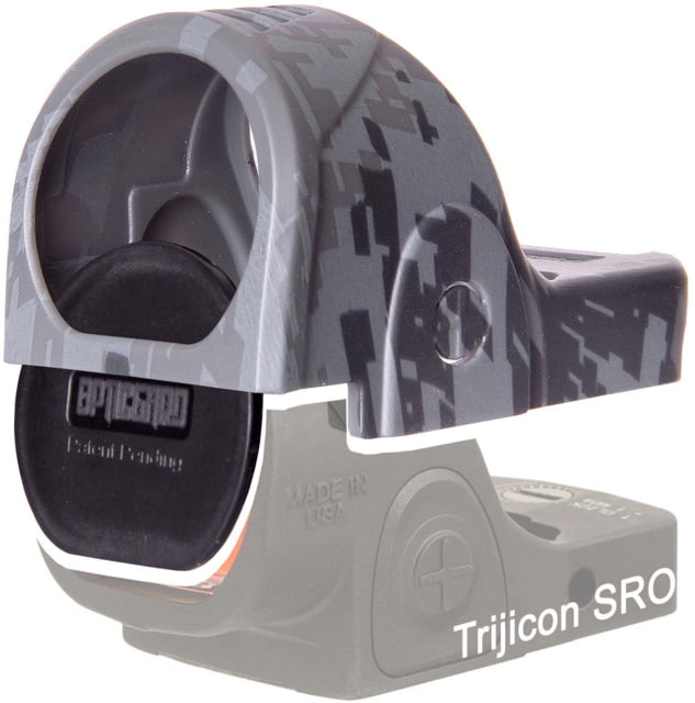 OpticGard Scope Cover for Trijicon SRO Gunmetal Gray Camo - Opticgard