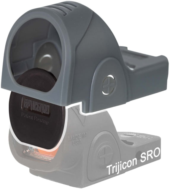 OpticGard Scope Cover for Trijicon SRO Gunmetal Gray