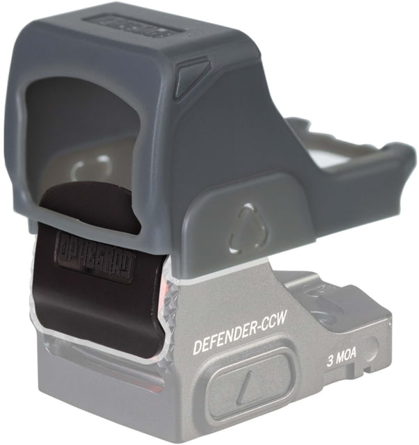 OpticGard Scope Cover for Vortex Defender-CCW Gunmetal Gray - Opticgard