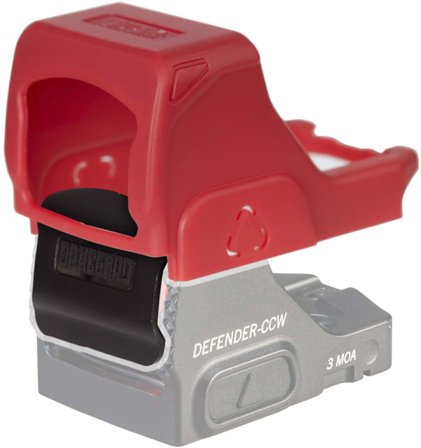 OpticGard Scope Cover for Vortex Defender-CCW Passion Red - Opticgard