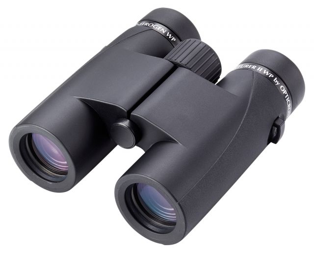 Opticron Adventurer II WP 8x32mm Roof Prism Binocular Non-Slip Rubber Covering Black - Opticron