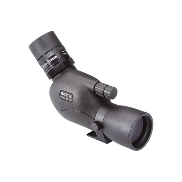 Open Box Dealer Demo Opticron MM4 50 GA ED and SDLv3 12-36x Spotting Scope Kit Angled Black - Opticron