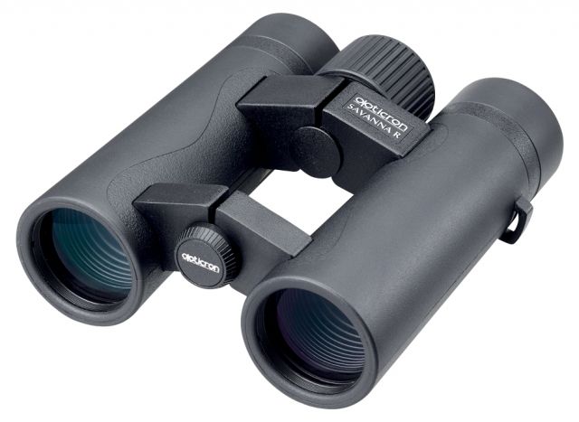 Opticron Savanna R PC 10x33mm Roof Prism Binocular Non-Slip Rubber Covering Black - Opticron