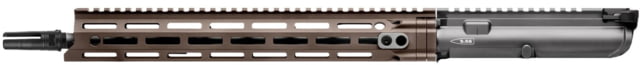 OpticsPlanet Exclusive Daniel Defense Upper Receiver 14.5 in 1/7 Twist Mil Spec Ceracote Finish Black/Brown - Daniel Defense