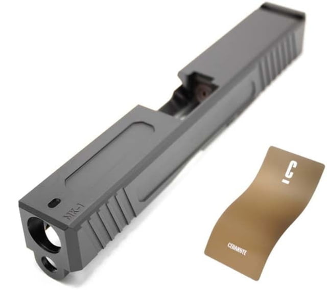 OpticsPlanet Exclusive EC Defense MK-1 Stripped G19 Pistol Slide FDE EC-MK1 FDE - Ec Defense