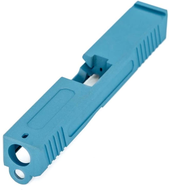 OpticsPlanet Exclusive EC Defense MK-1 Stripped G19 Pistol Slide Titanium Blue EC -MK1 TITANIUM BLUE - Ec Defense