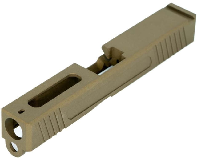 OpticsPlanet Exclusive EC Defense MK-2 Stripped G19 Pistol Slide Burnt Bronze EC-MK2 BURNT BRONZE - Ec Defense