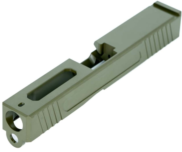 OpticsPlanet Exclusive EC Defense MK-2 Stripped G19 Pistol Slide OD Green EC-MK2 OD GREEN - Ec Defense
