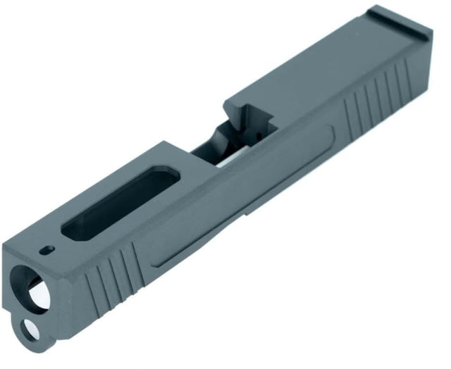 OpticsPlanet Exclusive EC Defense MK-2 Stripped G19 Pistol Slide Sniper Grey EC-MK2 SNIPER GREY - Ec Defense
