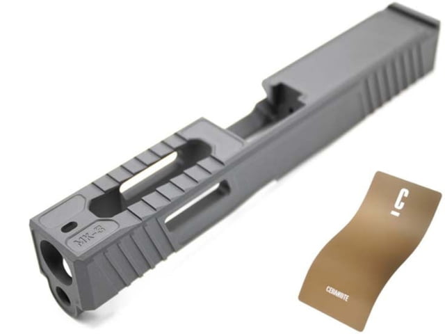 OpticsPlanet Exclusive EC Defense MK-3 Stripped G19 Pistol Slide FDE EC-MK3 FDE - Ec Defense