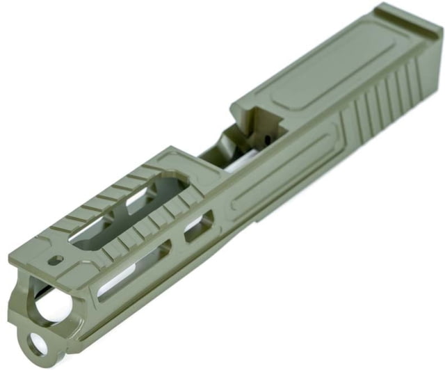 OpticsPlanet Exclusive EC Defense MK-4 Stripped G19 Pistol Slide OD Green EC-MK4 OD GREEN - Ec Defense