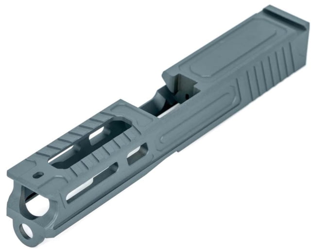 OpticsPlanet Exclusive EC Defense MK-4 Stripped G19 Pistol Slide Sniper Grey EC-MK4 SNIPER GREY - Ec Defense