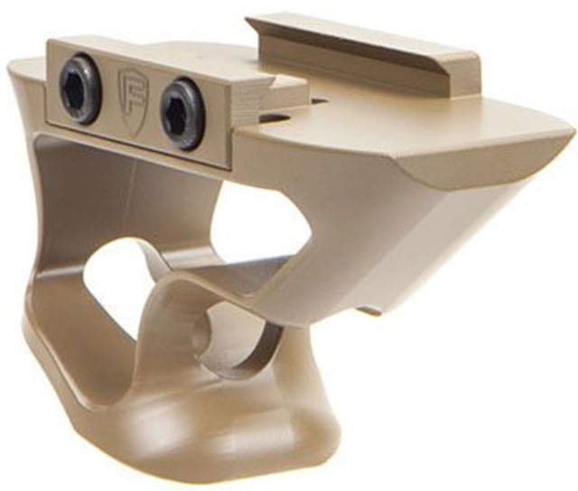 USED OpticsPlanet Exclusive Fortis Manufacturing Shift Short Angled Firearm Grip Picatinny OP Tan Small SHIFT-ANG-PIC-OP - Fortis Manufacturing
