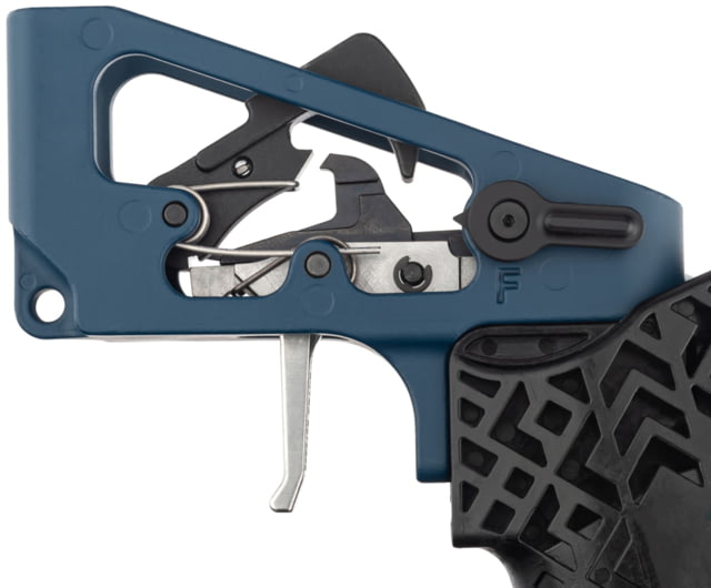 OpticsPlanet Exclusive Franklin Armory BFSIII AR-S1 Trigger - Binary Firing System for AR Platforms Straight 4.5lb Pull Silver 5645A-CRN - Franklin Armory