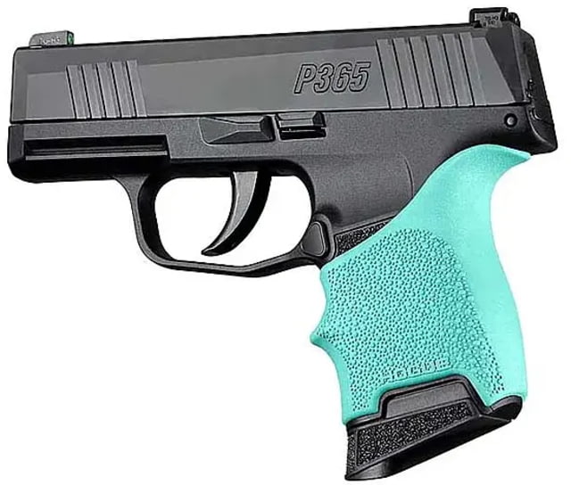USED Hogue HandAll Beavertail Grip Sleeve Sig Sauer P365 Aqua  EDEMO1 Used Condition Like New Inspect and Rebox - Hogue