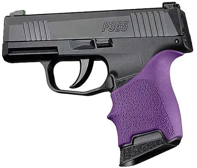Hogue HandAll Beavertail Grip Sleeve Sig Sauer P365 Purple