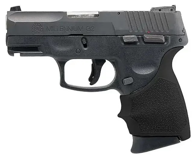 Hogue HandAll Beavertail Grip Sleeve - Taurus G2 G2C Black