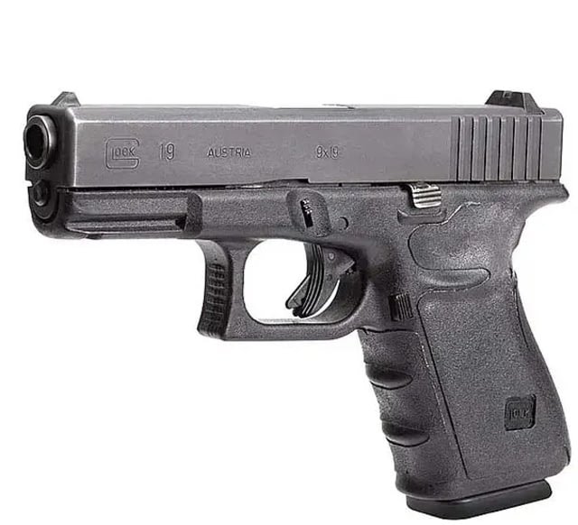 Hogue Wrapter Adhesive Grip For Glock 19 23 32 38 Small Frame Compact Generation 3 Rubber Black