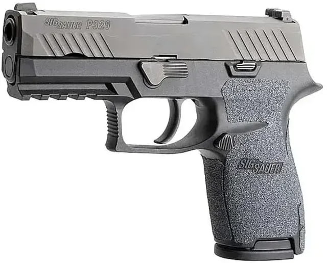 Hogue Wrapter Adhesive Grip For Sig Sauer P320 Medium Grip Module Compact Grit Black