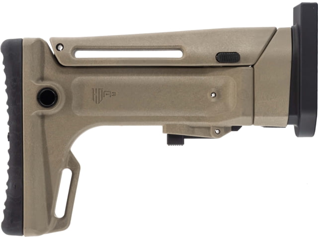 OpticsPlanet Exclusive Kinetic Development Group FN SCAR Folding Rifle Stock FDE - Kinetic Development Group